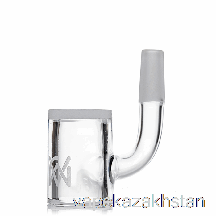 Vape Smoke MJ Arsenal 10mm PREMIUM QUARTZ LARGE OPAQUE Bucket Banger Gold - FULL WELD